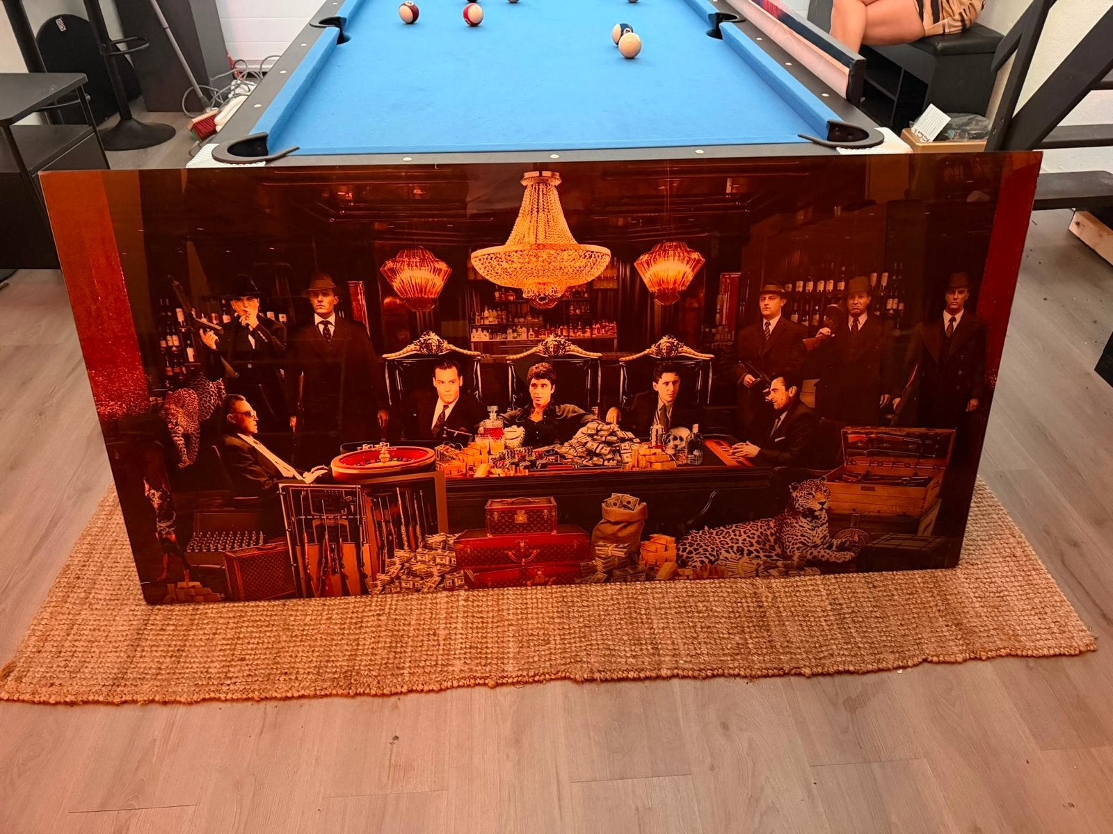 Grote print 'The Godfather' - Plexiglas, Huis en Inrichting, Woonaccessoires | Schilderijen, Tekeningen en Foto's, Ophalen of Verzenden