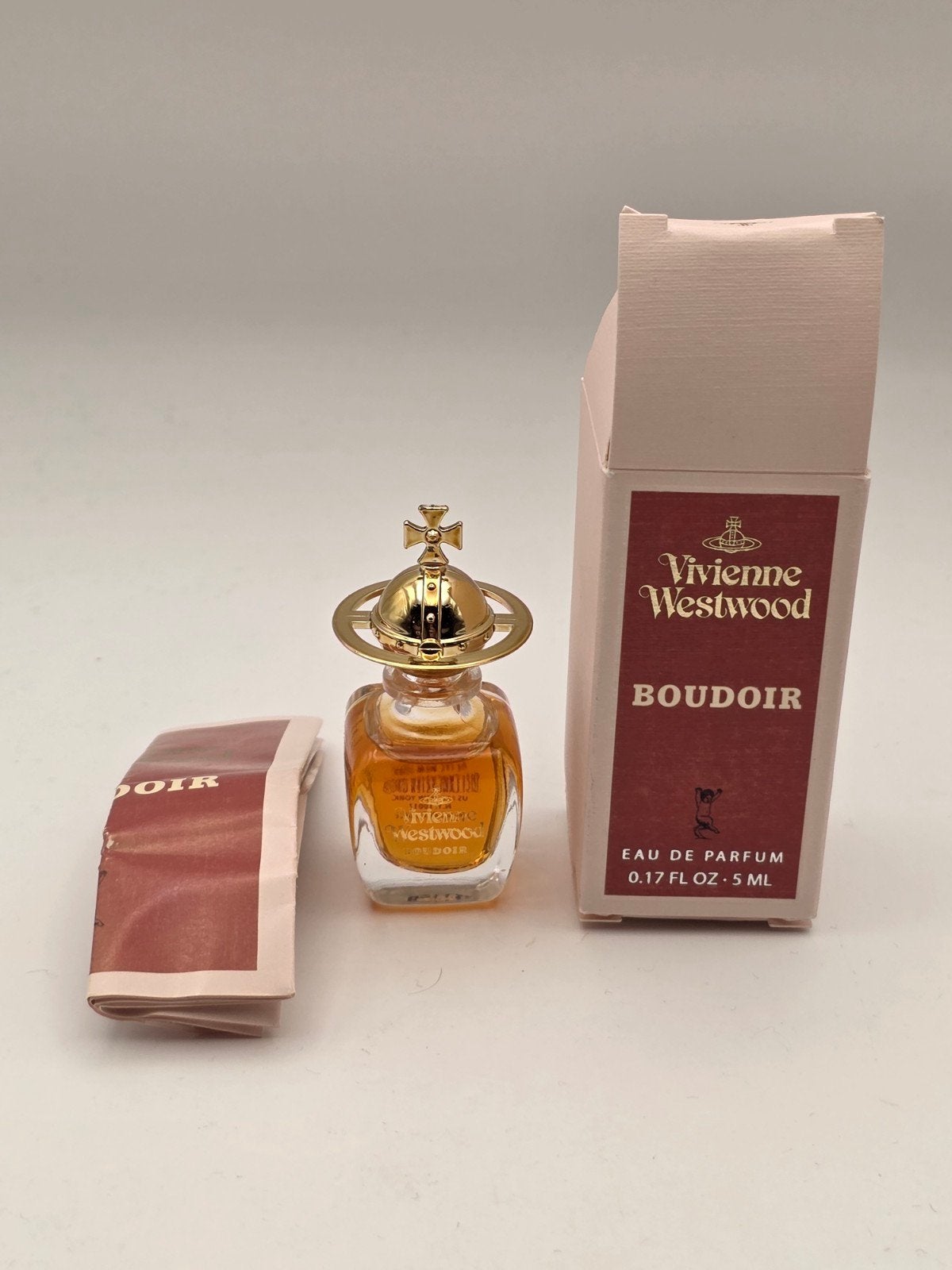 Vintage Vivienne Westwood Boudoir 5ML mini EDP, Ophalen of Verzenden, Nieuw, Miniatuur
