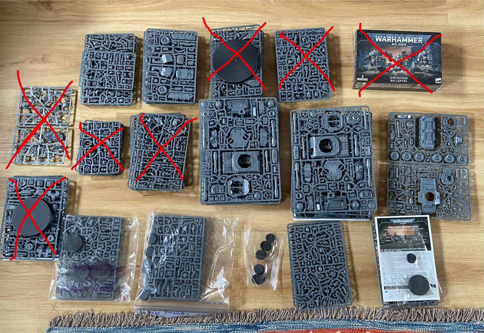 Astra Militarum modellen, nieuw op sprue, Hobby en Vrije tijd, Wargaming, Ophalen of Verzenden, Nieuw, Warhammer 40000, Figuurtje(s)