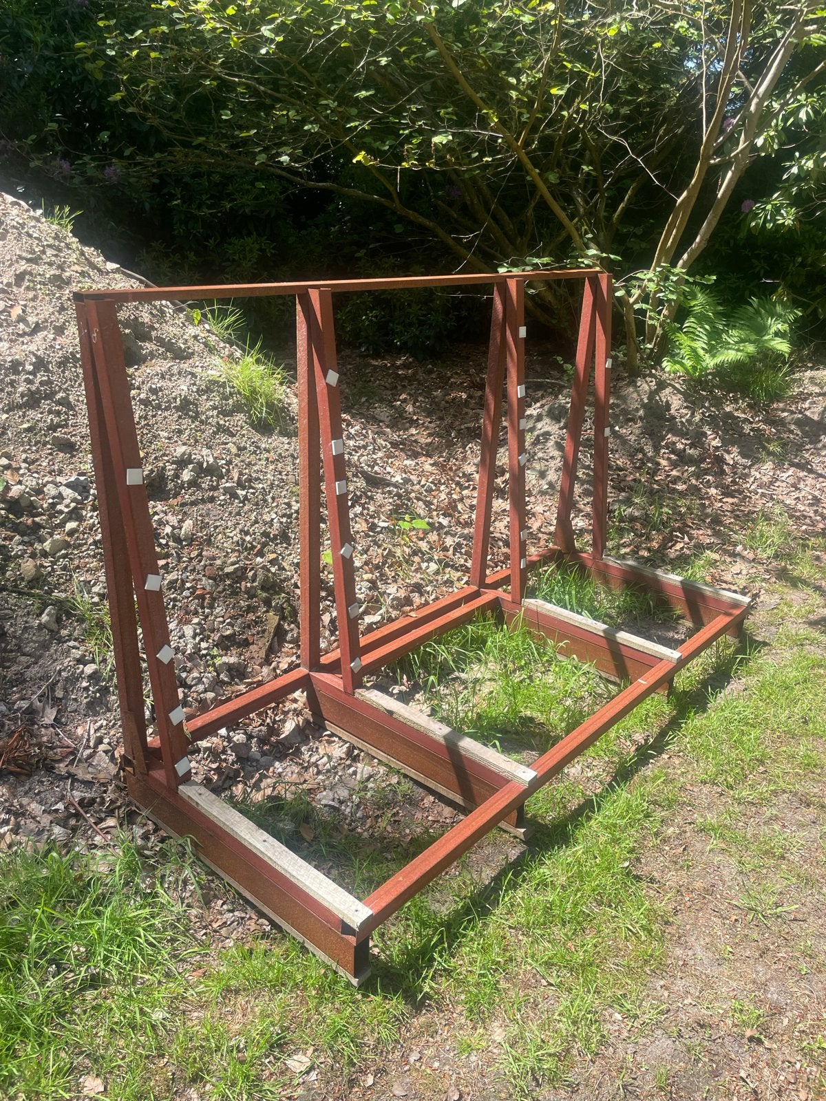 Glasbok / transportbok voor Glas of Platen 190 x 75 x 115 cm, Doe-het-zelf en Verbouw, Ophalen, Gebruikt