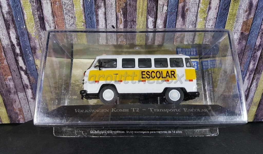 Volkswagen VW T2 ESCOLAR 1:43 Atlas, Verzenden, Nieuw, Auto, Overige merken