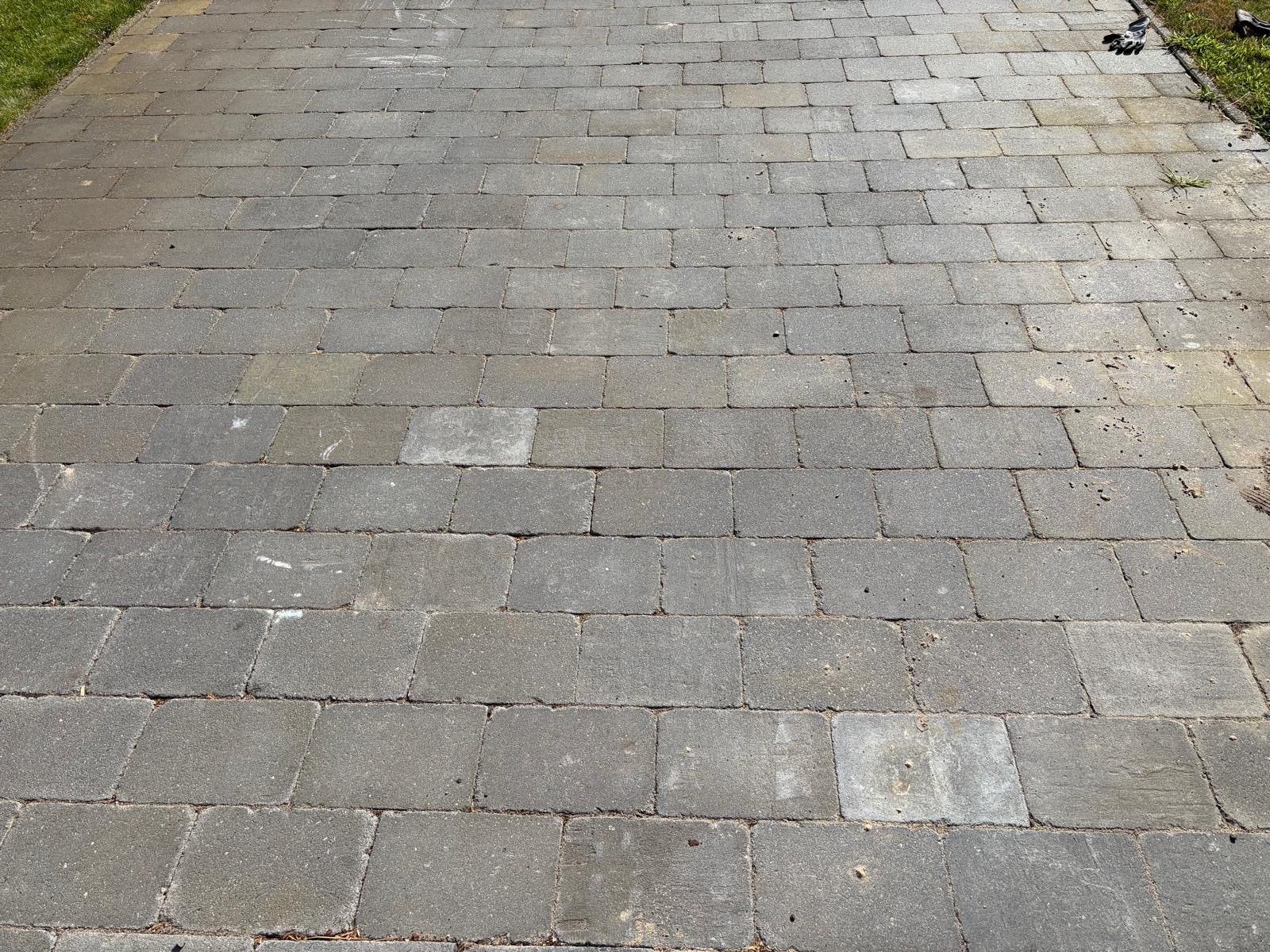 Betontegels abbeystone 20x30x5 50m2, Tuin en Terras, Tegels en Klinkers, Ophalen, Gebruikt, Klinkers, 10 m² of meer