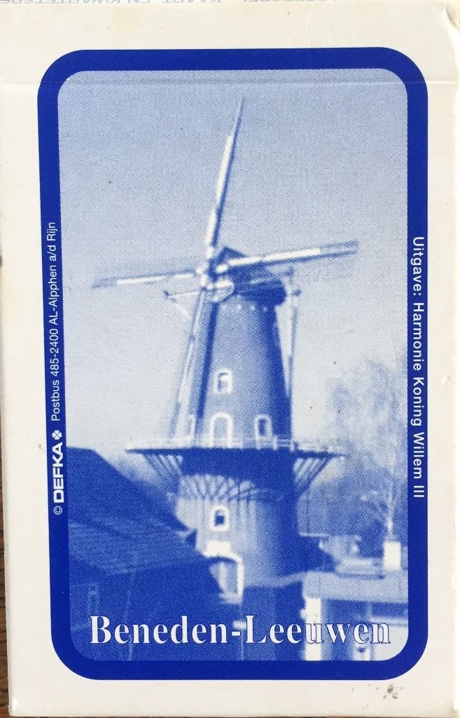 BENEDEN-LEEUWEN - Kaart- en Kwartetspel + 'fout'briefje !, Ophalen of Verzenden, Zo goed als nieuw, Kwartet(ten)