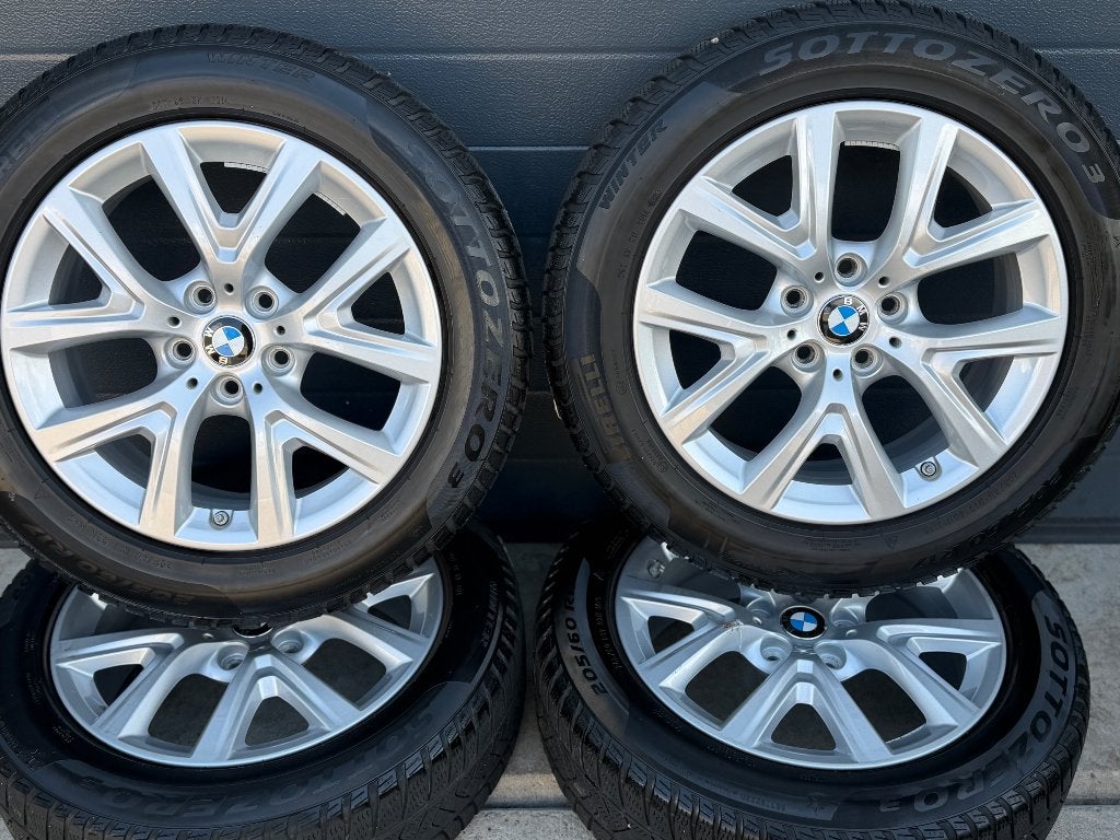 17” BMW X1 F48 velgen + winterbanden 574, Ophalen, Gebruikt, Velg(en), 17 inch