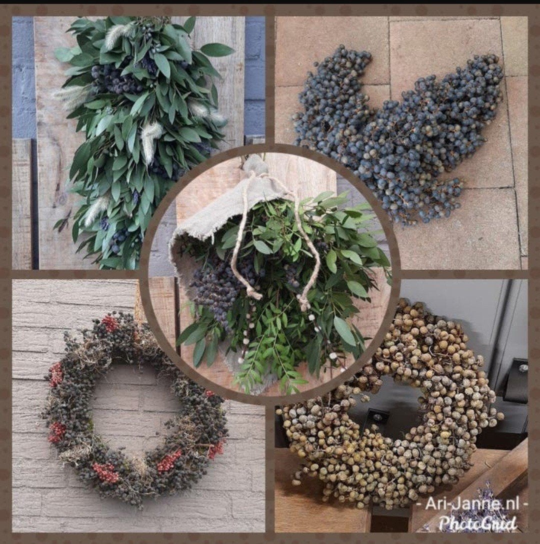 Stoere dadeltakken, kransen, droogbloemen, groendecoraties, Nieuw, Ophalen of Verzenden, Gemaalweg 12b Rutten, Ari-Janne.nl