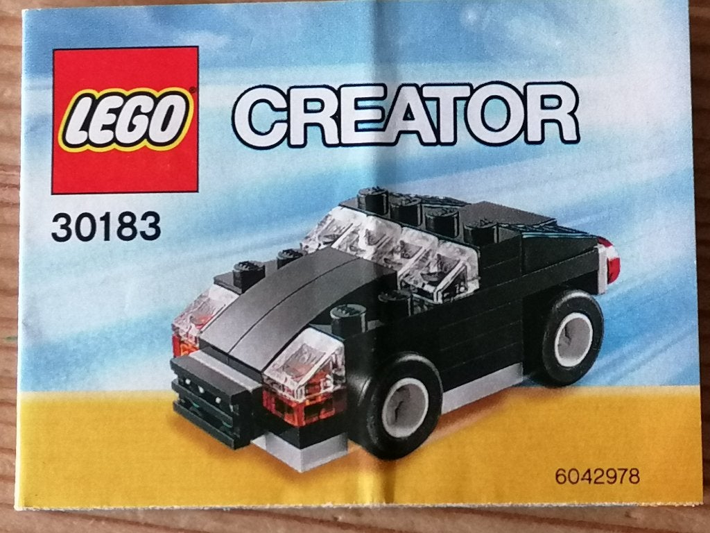 Lego creator set 30183 - Little sportscar/kleine sportwagen., Gebruikt, Verzenden, Lego, Inclusief instructies