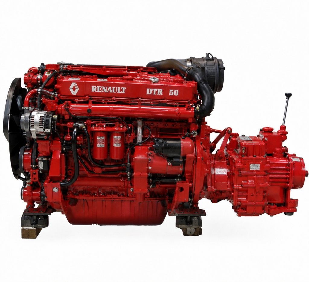 Renault Marine DTR 50 – 50 pk – zeer complete set – € 750,-, Watersport en Boten, Ophalen, Gebruikt, Overige typen, Motorboot