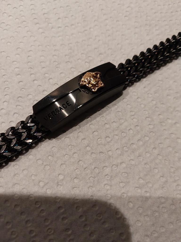 Versace armband., Sieraden, Tassen en Uiterlijk, Armbanden, Ophalen of Verzenden, Nieuw, Goud, Staal
