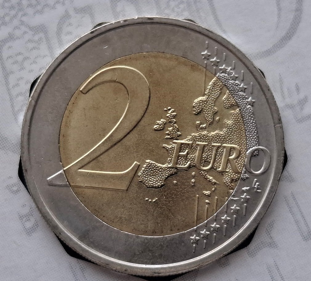 Slowakije 2 Euro 2015  "Europese Vlag"  (AMK) UNC, Verzenden, Slowakije, 2 euro