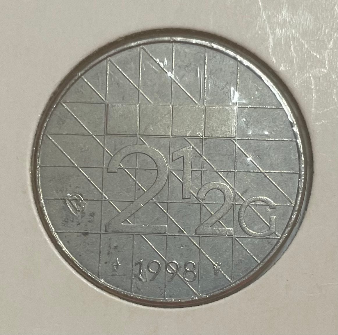 2,5 gulden Nederland 1998, Ophalen of Verzenden, Koningin Beatrix, 2½ gulden
