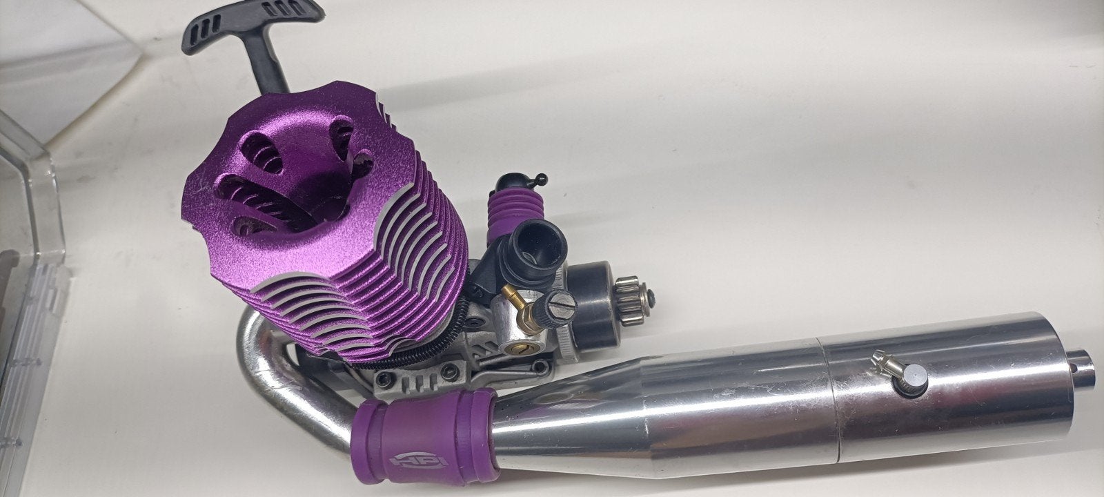 HPI Savage 4.6 Nitro Motor met Uitlaat, Ophalen, Gebruikt, Onderdeel, Nitro