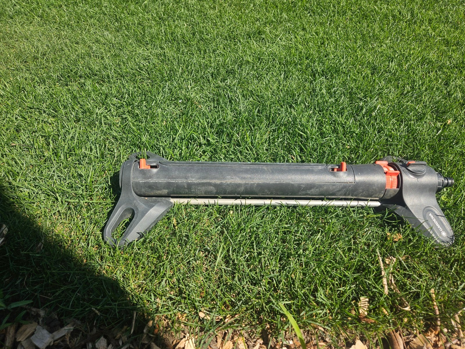 2 x Gardena Zwenksproeier aquazoom M, Ophalen, Zo goed als nieuw, Zwenksproeier