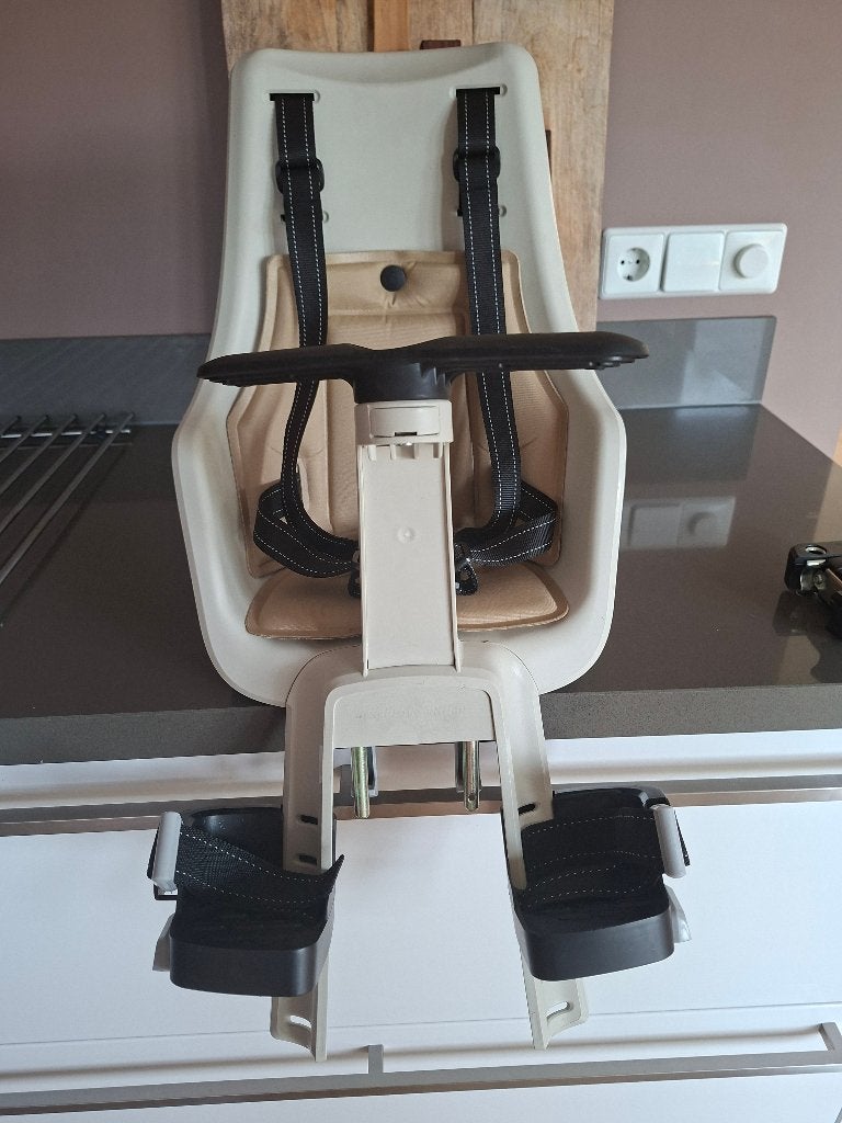 NIEUW Bobike fietszitje, Ophalen, Voetsteuntjes, 0 t/m 18 kg, Voorzitje