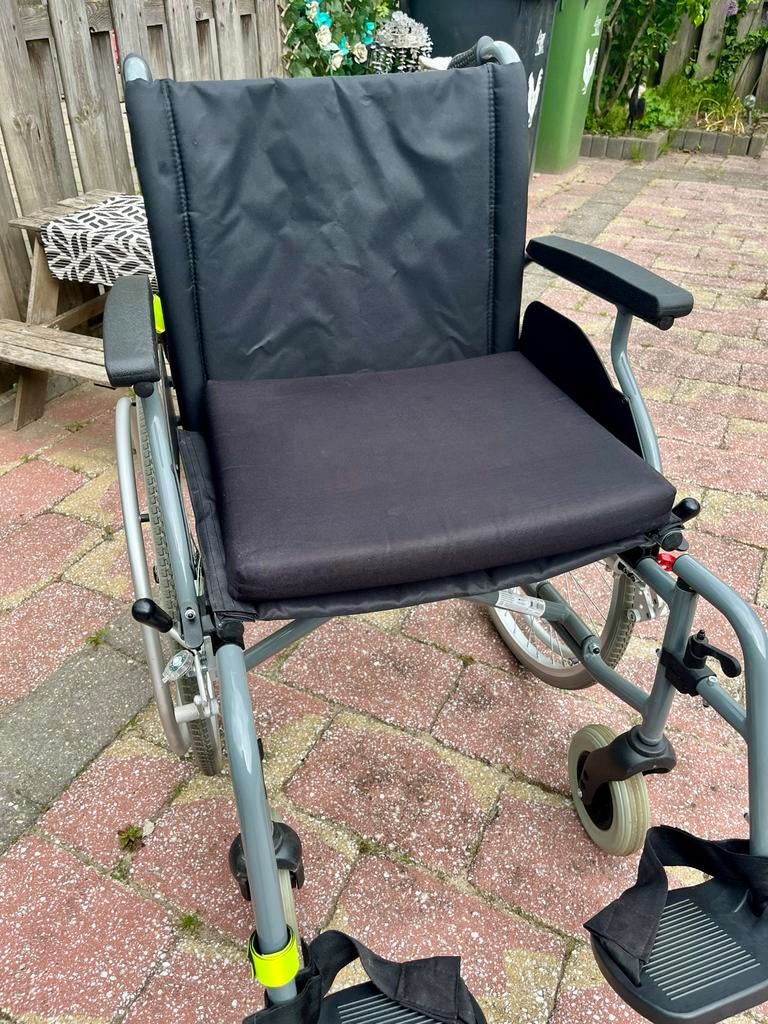 rolstoel, Diversen, Rolstoelen, Ophalen, Inklapbaar, Zo goed als nieuw, Duwrolstoel