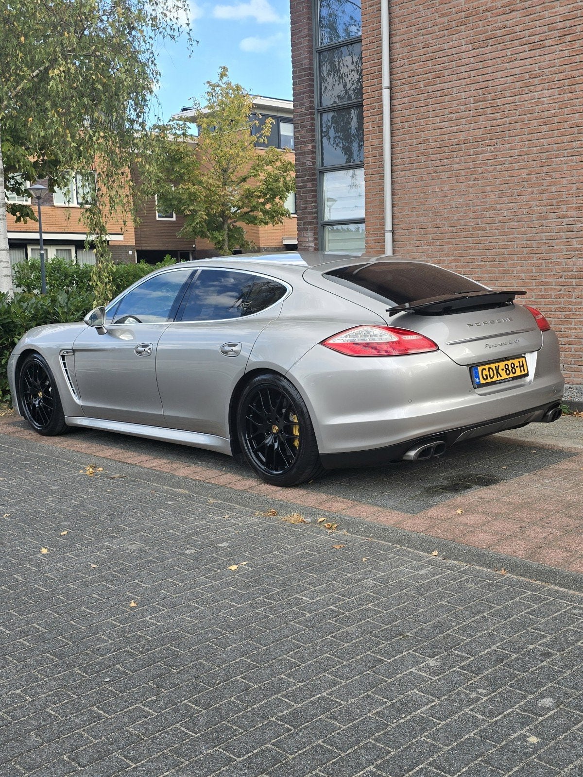 Porsche Panamera 4.8 Turbo 4 PDK 2010 Grijs, Auto's, Porsche, Bedrijf, Panamera, Benzine, Euro 6, Hatchback, Automaat, Geïmporteerd