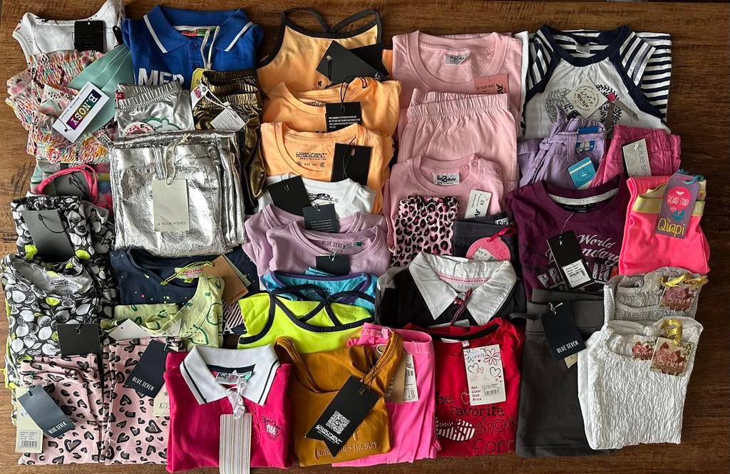 Partij Nieuwe Kinderkleding 38 Stuks, Kinderen en Baby's, Kinderkleding | Kinder-kledingpakketten, Ophalen of Verzenden, Nieuw