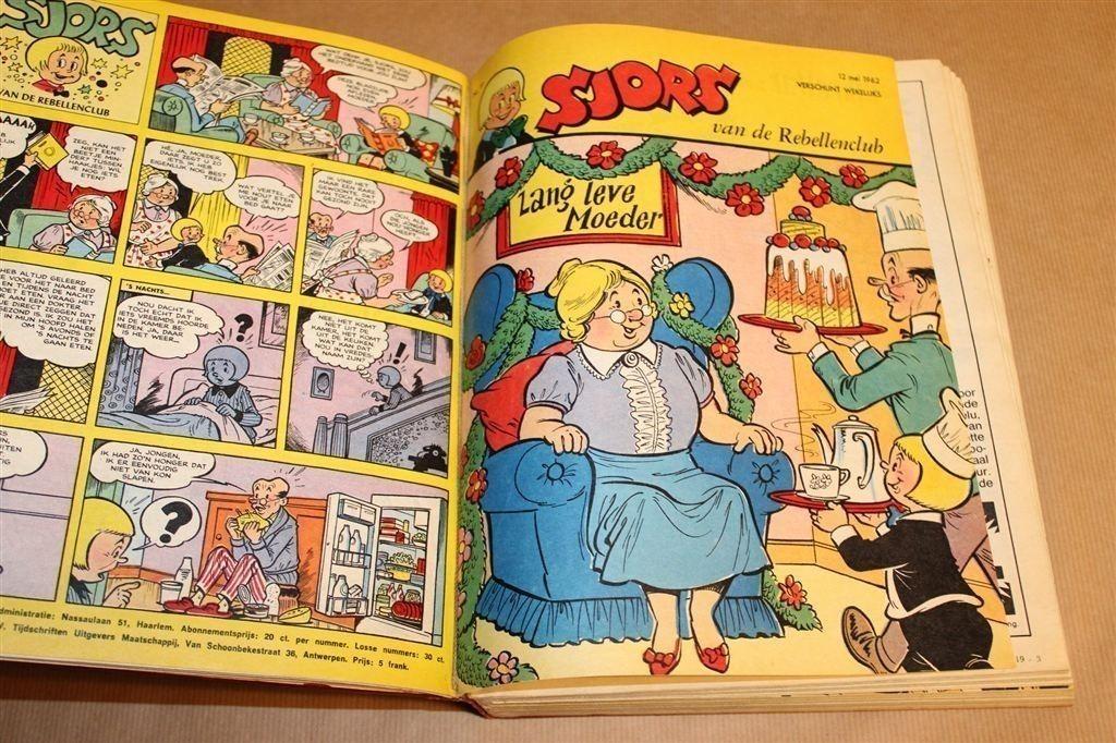 Sjors Van De Rebellenclub — Gebundelde Nrs. 18–32 [1962], Boeken, Stripboeken, Eén stripboek, Ophalen of Verzenden, Gelezen