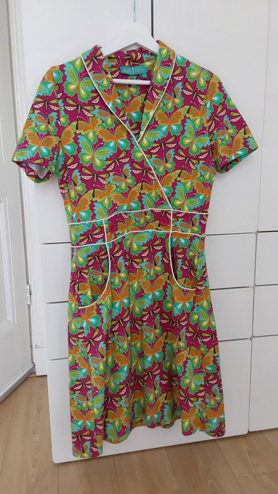 Leuke Bakery Ladies zomerjurk maat S, Kleding | Dames, Meerkleurig, Ophalen of Verzenden, Zo goed als nieuw, Bakery Ladies