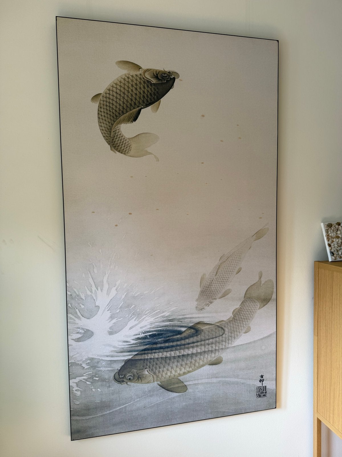 Muso Kunstwerk op doek - 100x180cm - Goede staat, Ophalen