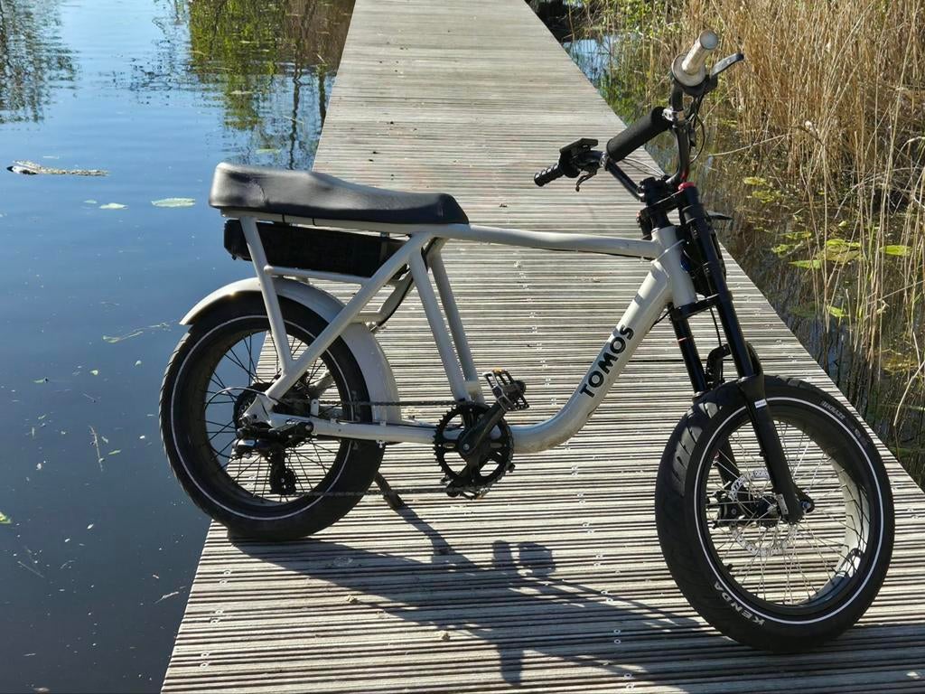 Tomos E-Bike met gashendel, begrensd tot 50 km/u, Gebruikt, Versnellingen, Schijfrem, Ophalen