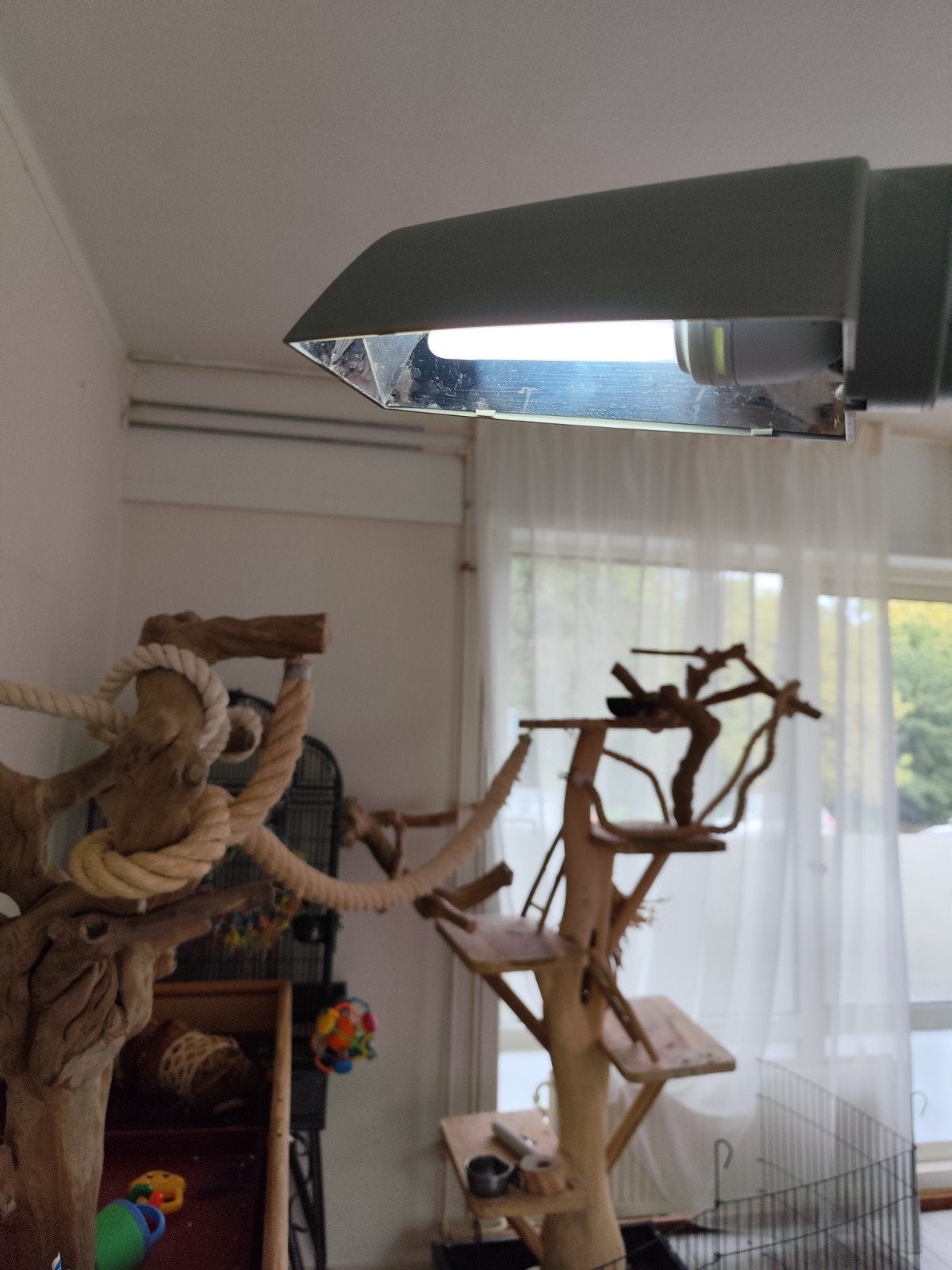 uv lamp, Dieren en Toebehoren, Ophalen of Verzenden, Gebruikt, Kooi-accessoires