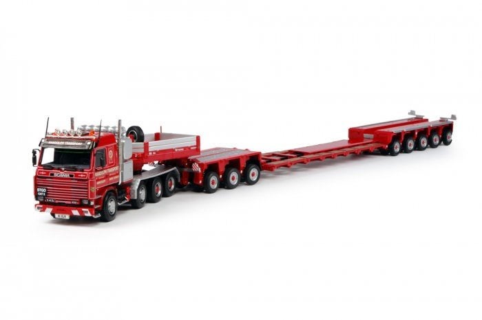 TEKNO SCANIA 143 DIEPLADER RANDOLPH,  SCHOTLAND 64012, Hobby en Vrije tijd, Modelauto's | 1:50, Ophalen of Verzenden, Nieuw, Bus of Vrachtwagen