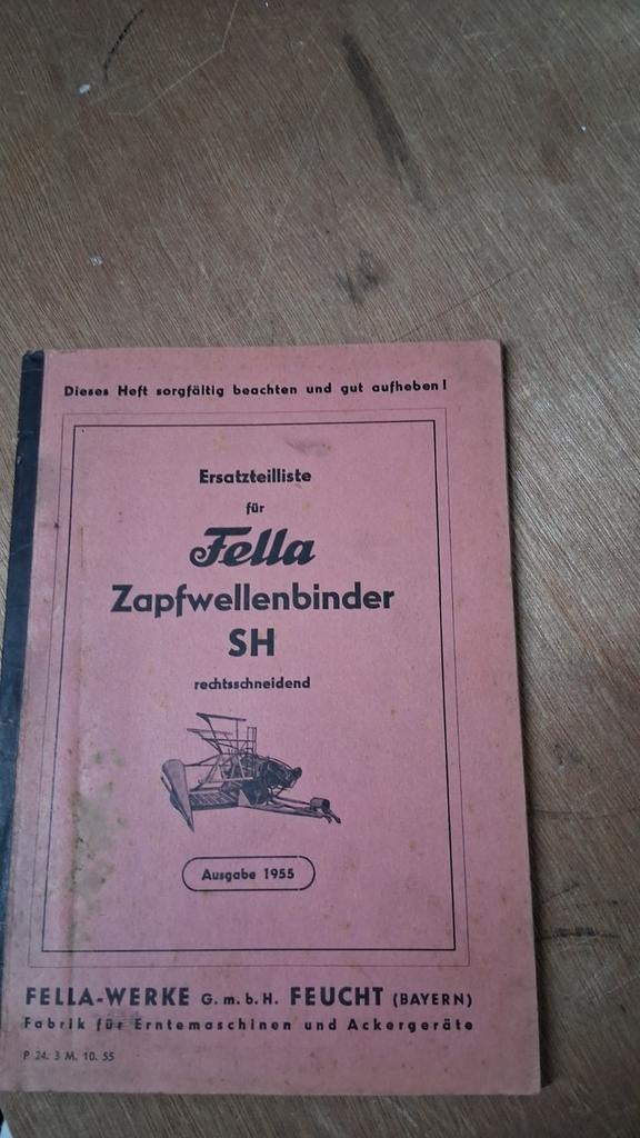 Zelfbinder  Fella binder boekje, Ophalen of Verzenden