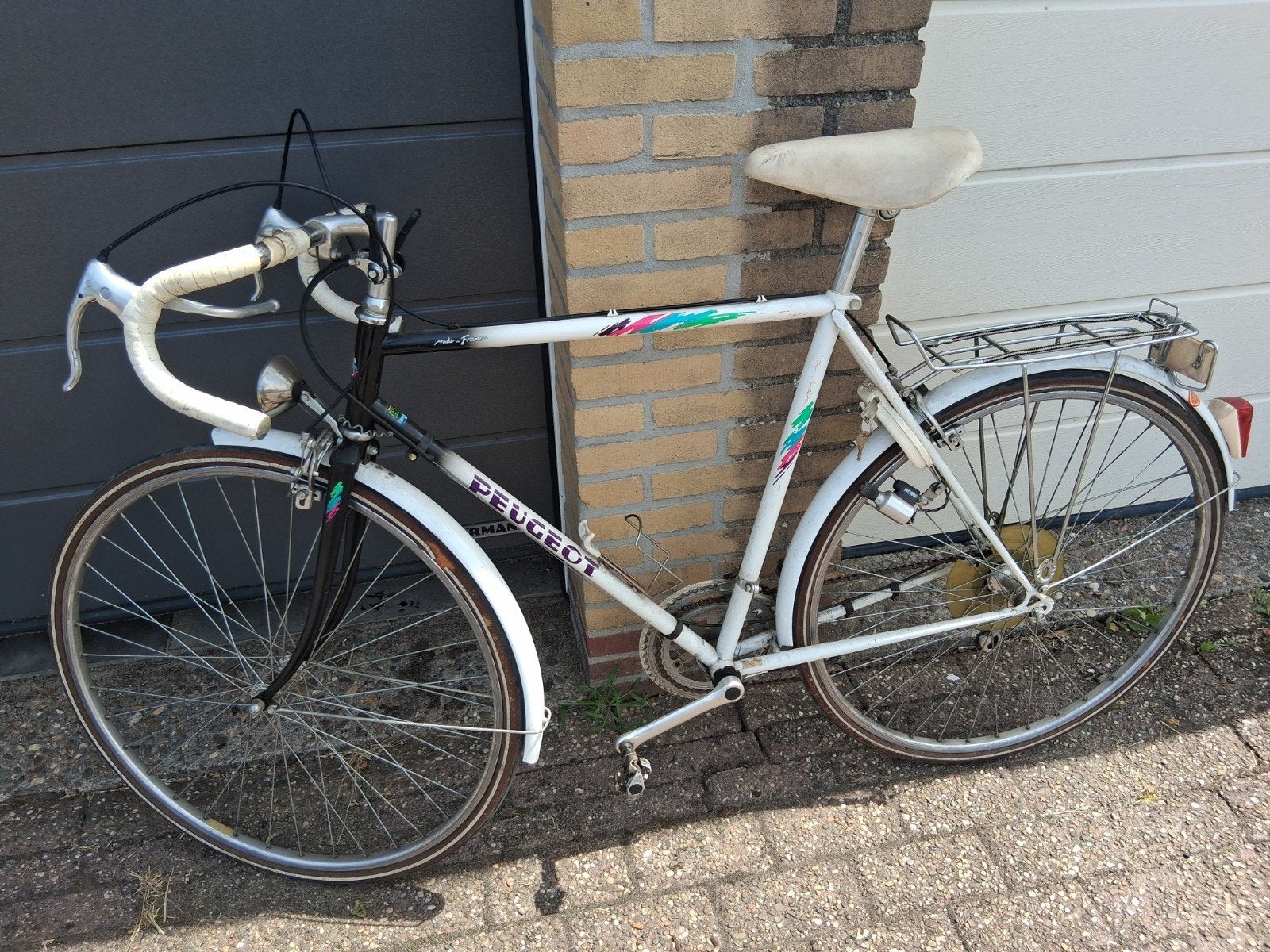 Vintage Peugeot racefiets, Ophalen, Gebruikt, 10 tot 15 versnellingen, Overige merken