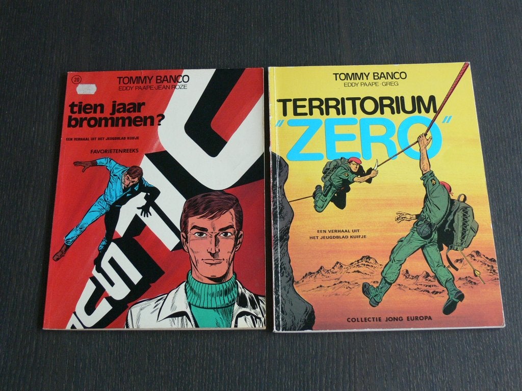 Tommy Banco, Boeken, Meerdere stripboeken, Ophalen of Verzenden, Gelezen