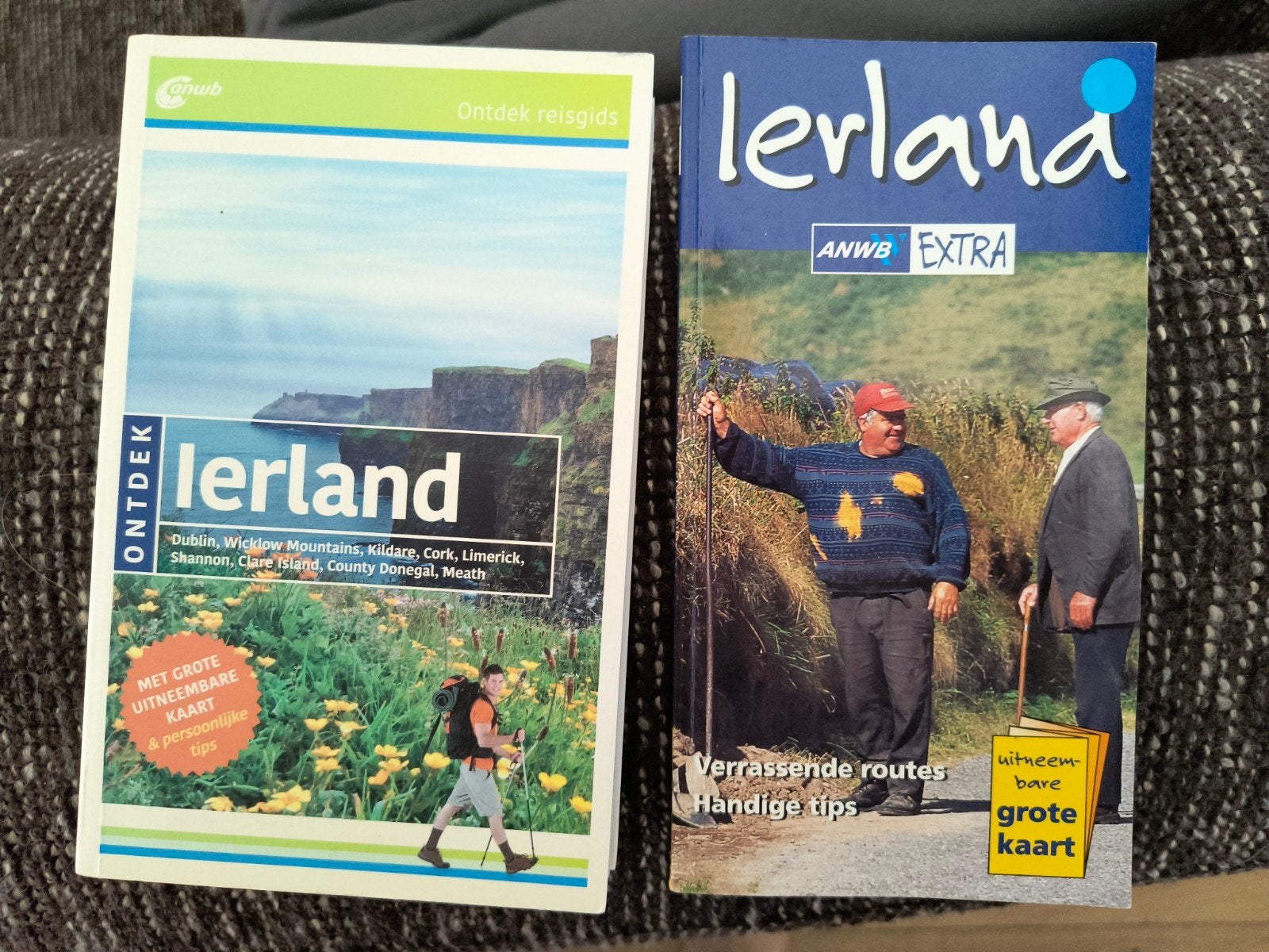 2x reisboekje ierland samen 5€, Gelezen, Europa, Ophalen of Verzenden, Reisgids of -boek