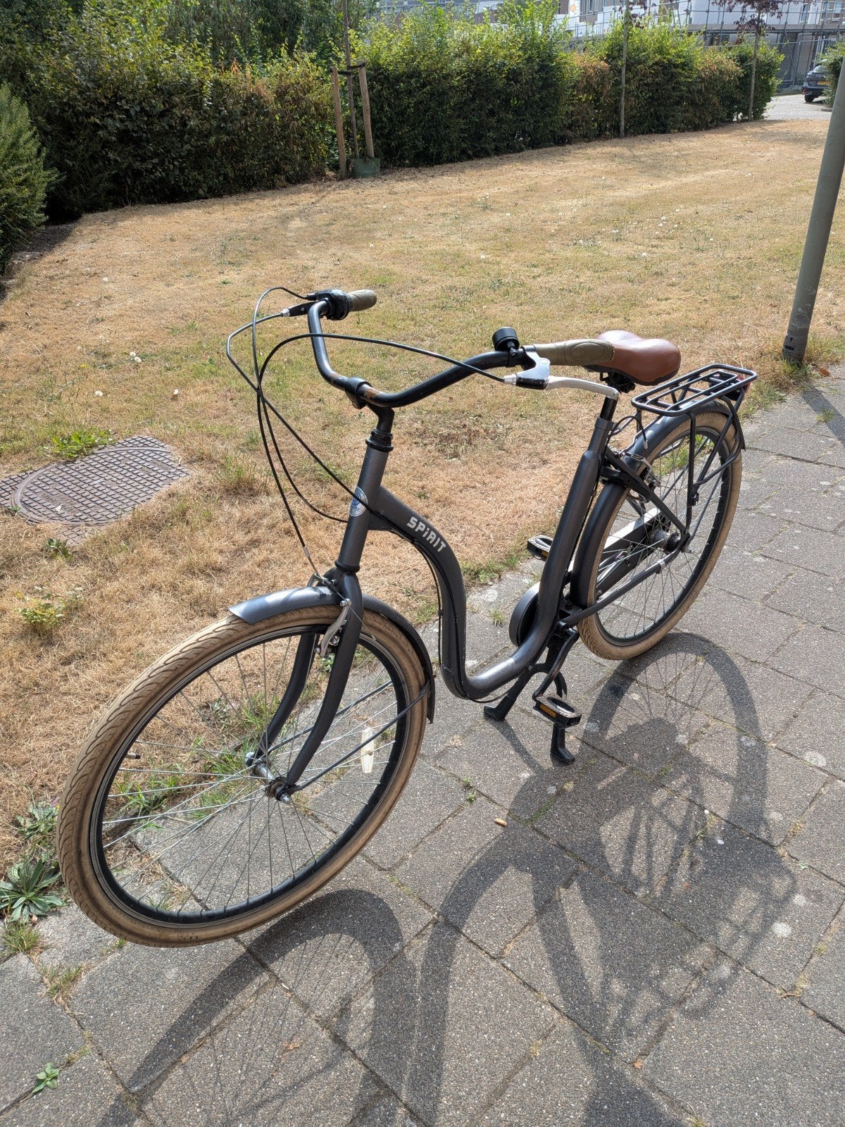 Spirit fiets met 28 inch wielen, Terugtraprem, Gebruikt, Versnellingen, 50 tot 53 cm