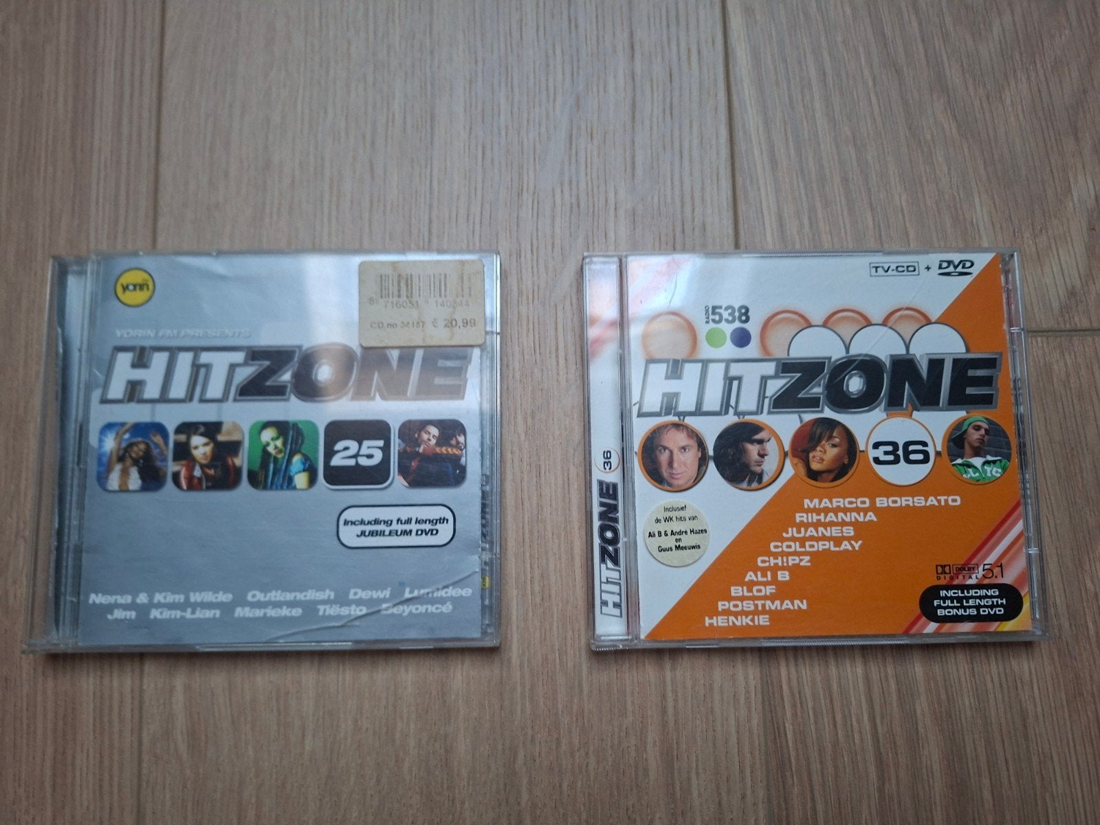 Hitzone 25 & Hitzone 36 CD, Cd's en Dvd's, Ophalen of Verzenden, Gebruikt, Pop, Verzamelalbum