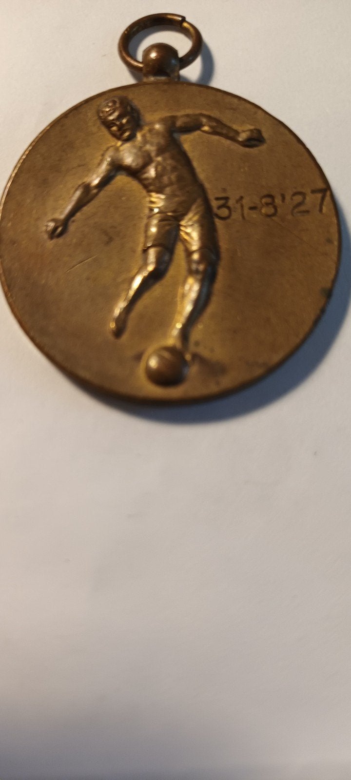 Historische Voetbal Medaille Amersfoort Oranje Vereniging, Ophalen of Verzenden