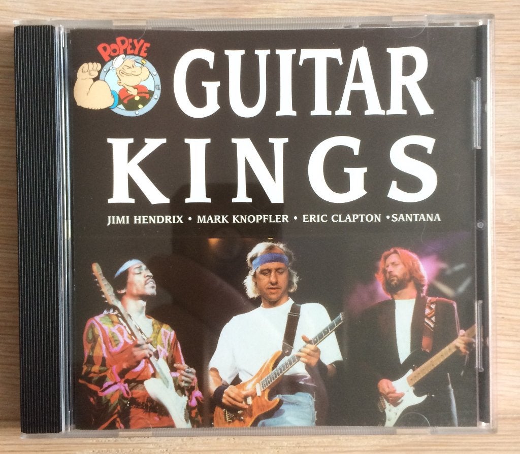 Guitar Kings CD - Jimi Hendrix, Eric Clapton, Santana, Cd's en Dvd's, Hard Rock, Ophalen of Verzenden, Zo goed als nieuw, Verzamelalbum
