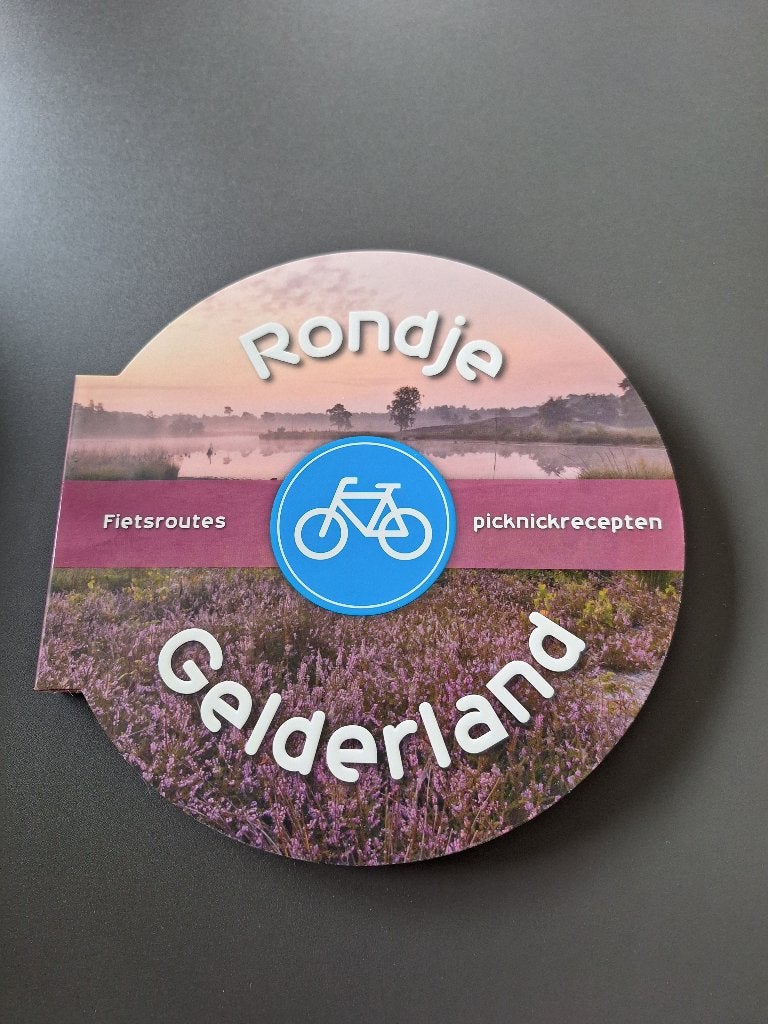 reisgids met fietsroutes Rondje Gelderland, Overige merken, Europa, Nieuw, Ophalen of Verzenden