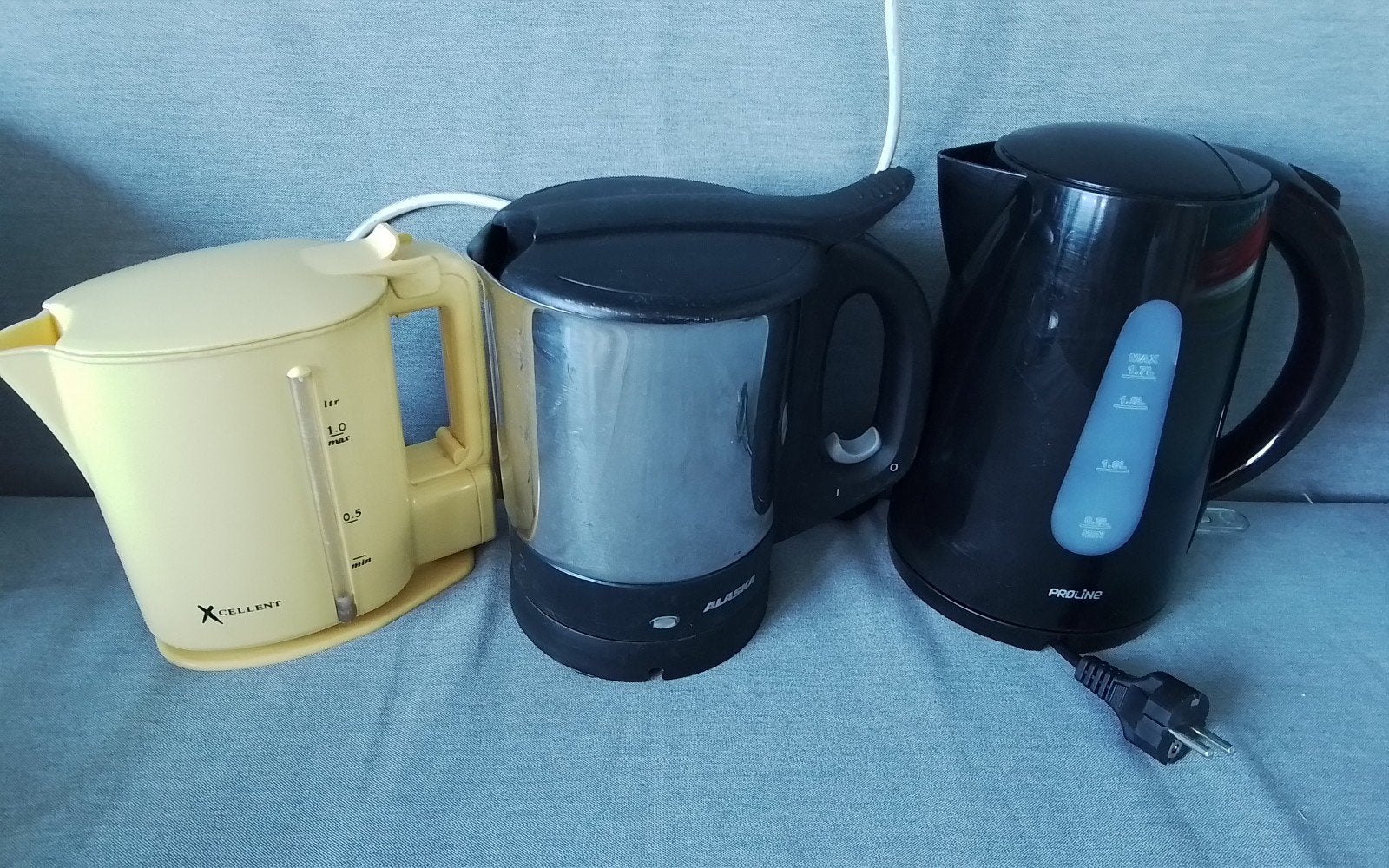 3 x waterkokers, Witgoed en Apparatuur, Waterkokers, Ophalen of Verzenden