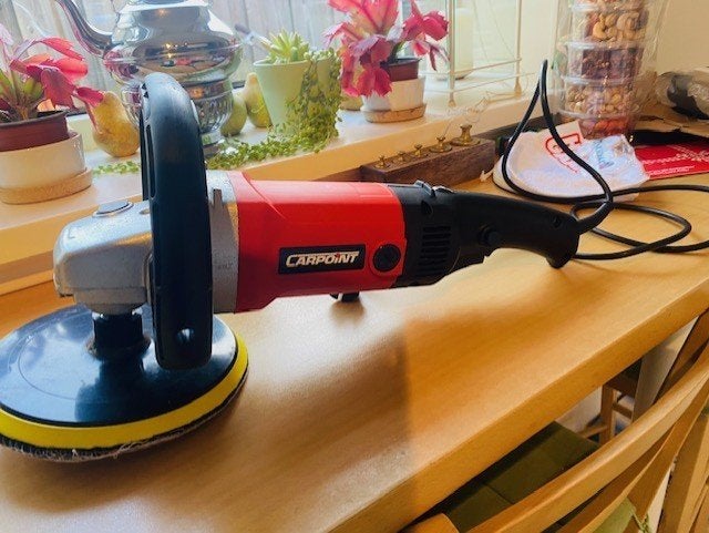 CARPOINT Polijstmachine 1200W 180mm, Auto diversen, Ophalen of Verzenden
