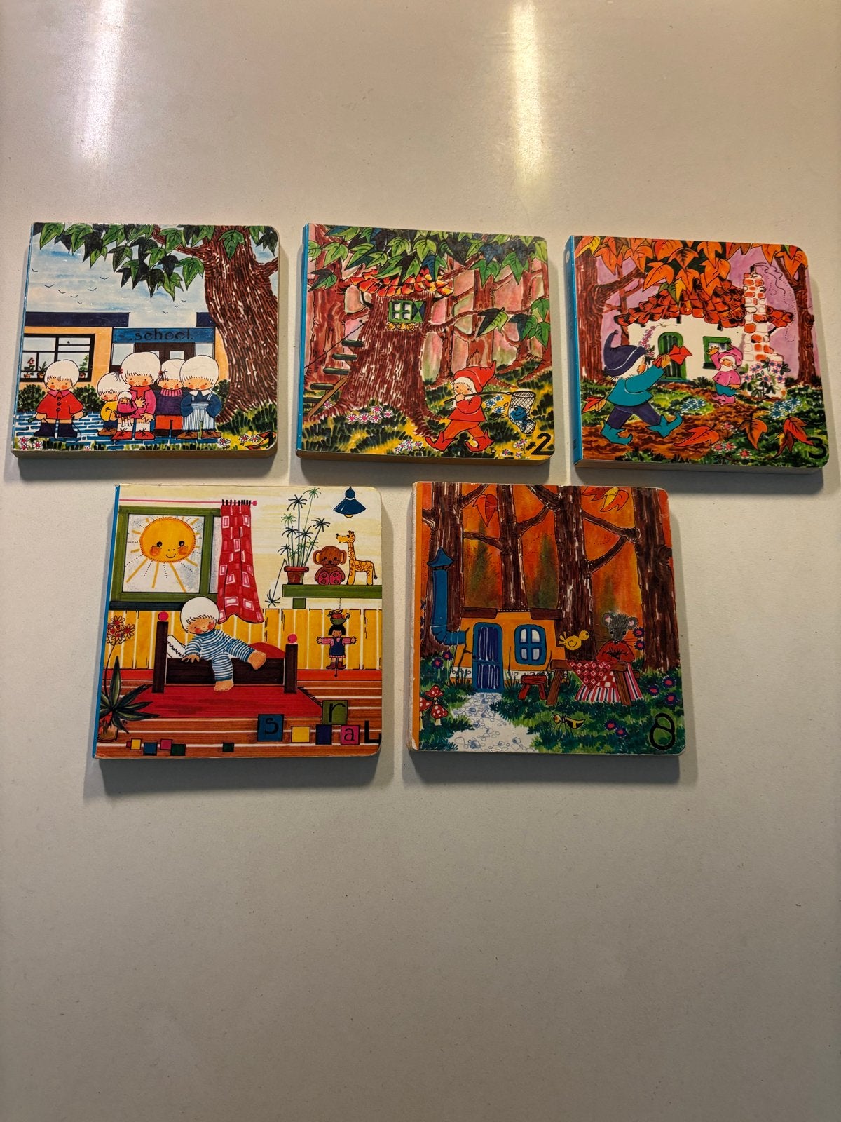 Botjes leesboekjes - Set van 5 vintage kinderboeken!, Boeken, Gelezen, Fictie algemeen, Jongen of Meisje, Ophalen of Verzenden