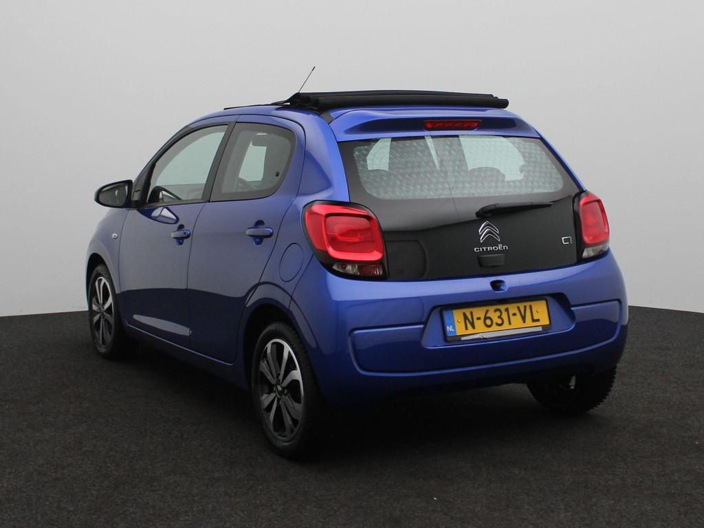 Citroen C1 1.0 VTi Airscape Shine | Achteruitrijcamera | Ope, Voorwielaandrijving, Stof, Gebruikt, Euro 6