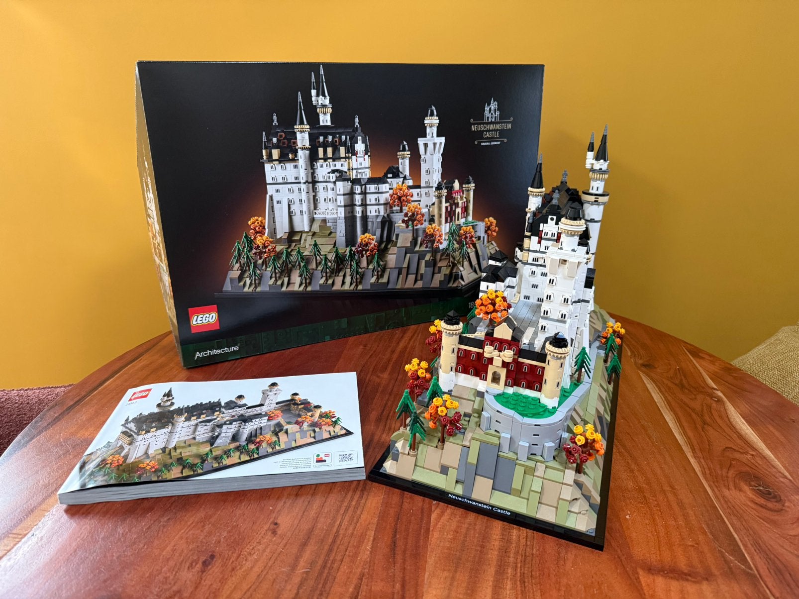 LEGO Architecture 21063 - Slot Neuschwanstein Compleet +Doos, Ophalen, Zo goed als nieuw