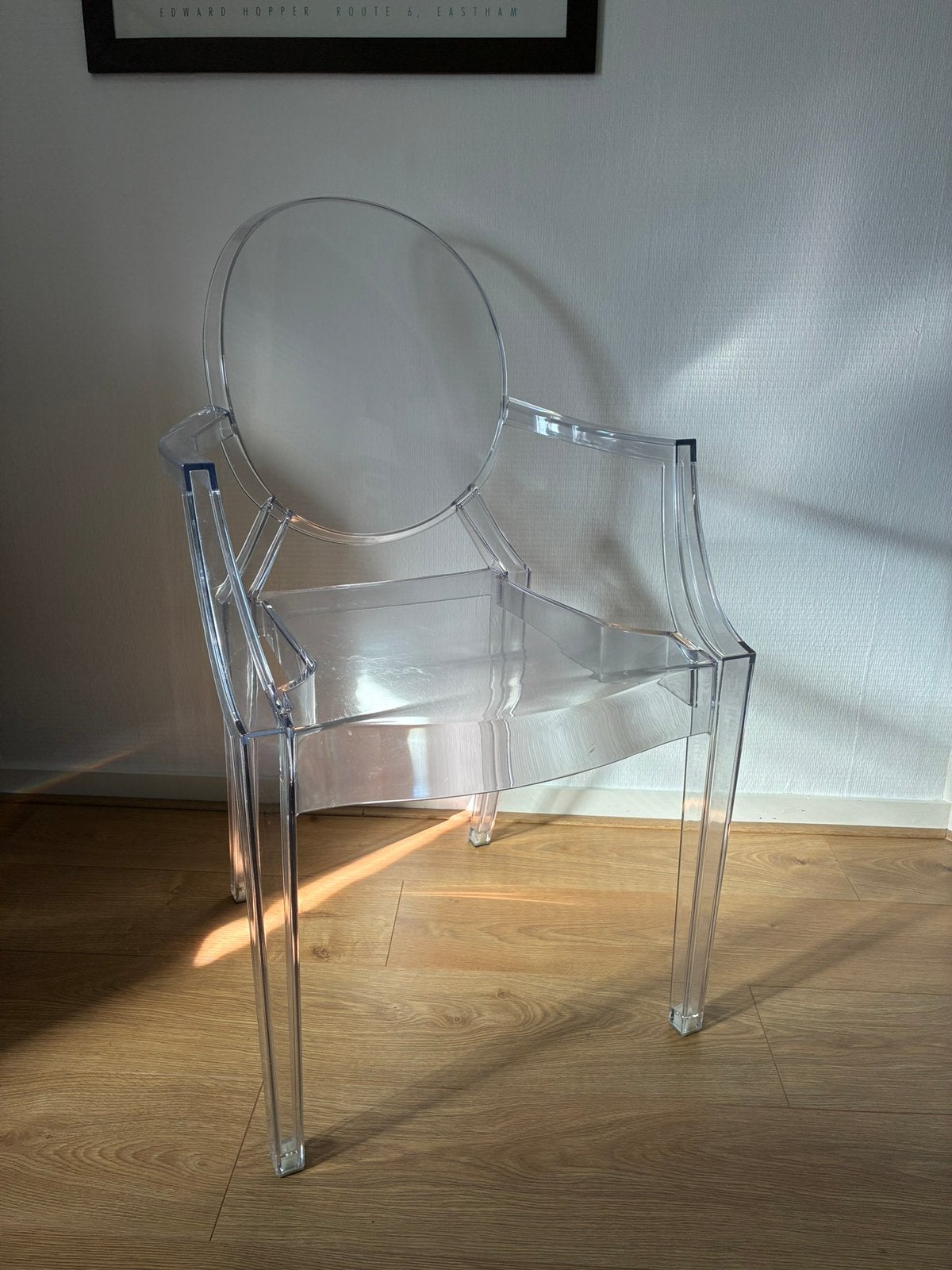 Louis Ghost stoel van Philippe Starck (Kartell), zgst, Ophalen, Kunststof, Gebruikt, Overige kleuren