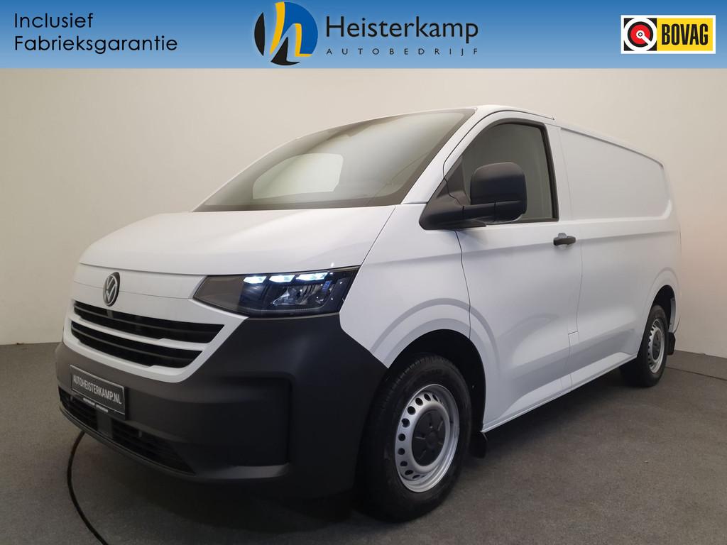 Volkswagen E-Transporter 64 kWh Camera, App connect, Climatr, Auto's, Bestelauto's, Automaat, 12 maanden, Zwart, Nieuw