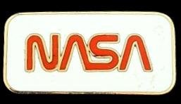 NASA pin- emaille, Verzenden, Nieuw, Transport, Speldje of Pin