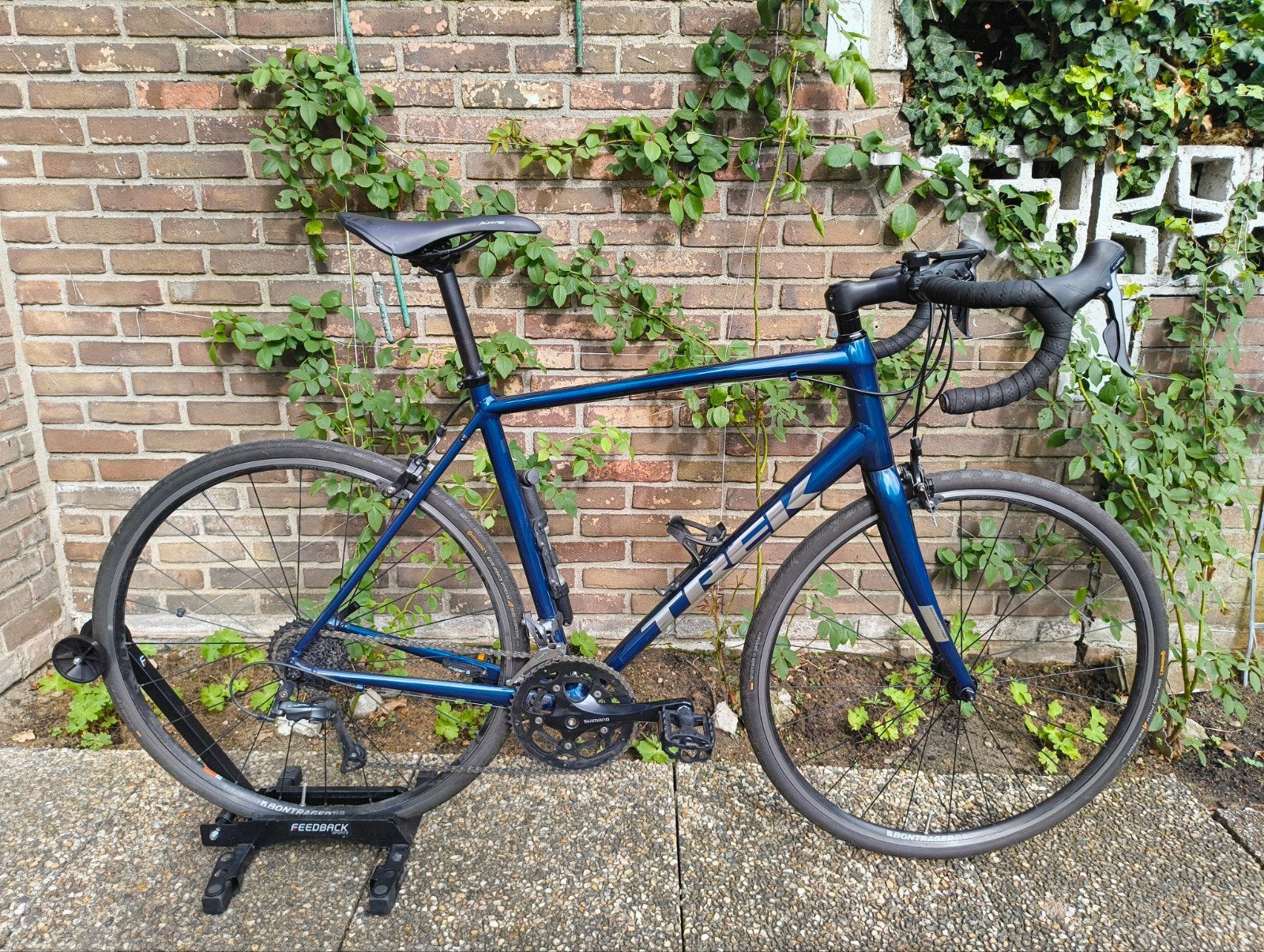 Trek Domane AL2 maat 58 racefiets, Fietsen en Brommers, Gebruikt, Aluminium, 15 tot 20 versnellingen, 57 tot 61 cm
