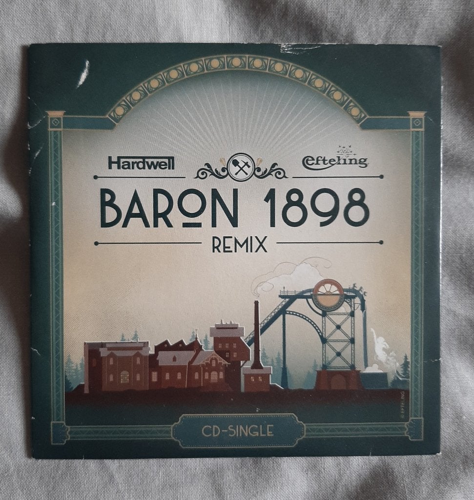 DJ hardwell - Baron 1898 - Efteling CD-Single, Ophalen, Zo goed als nieuw, Overige typen