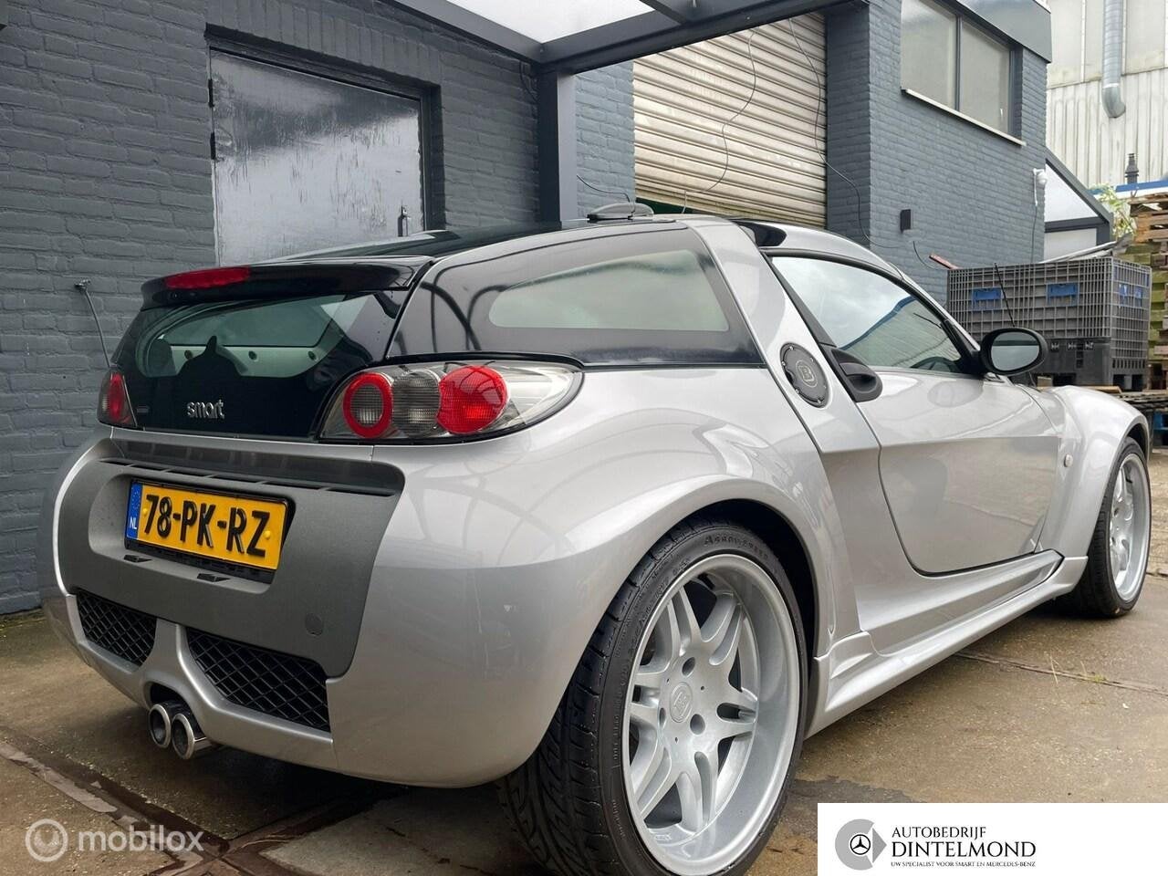 Smart Roadster Brabus Coupé van 1e eigenaar NL auto, Auto's, Smart, Automaat, Gebruikt, 31 €/maand, Roadster