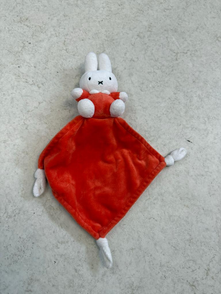 Nijntje knuffeldoekje oranje, Kinderen en Baby's, Speelgoed | Knuffels en Pluche, Ophalen, Oranje, Gebruikt, Overige merken