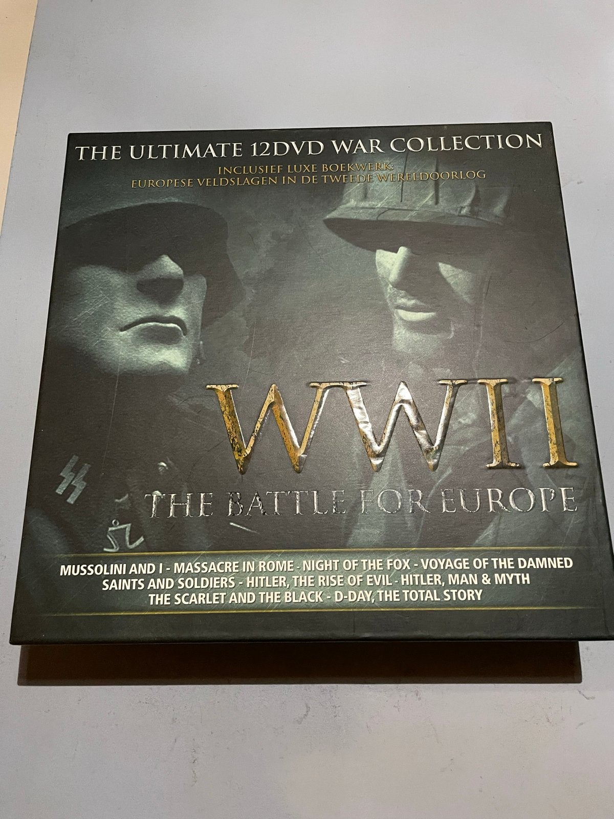 WWII: The Battle for Europe - The Ultimate 12 DVD War Collec, Cd's en Dvd's, Ophalen, Engels, Nederlands, Zo goed als nieuw