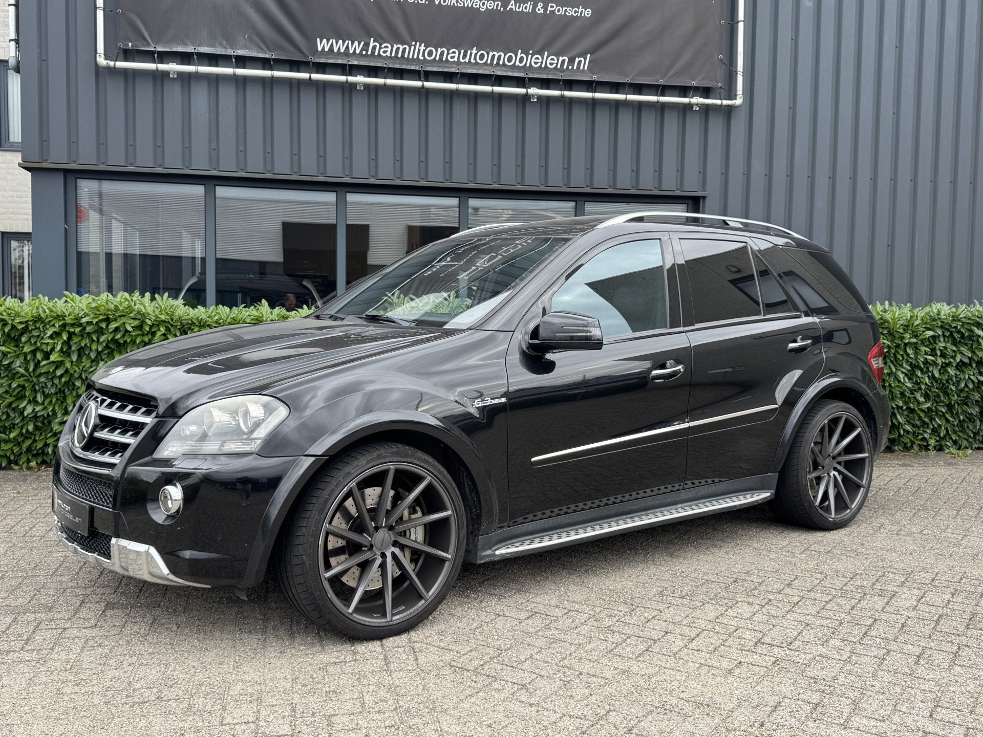Mercedes-Benz M-Klasse ML 63 AMG 510pk Youngtimer Full Optio, Auto's, Automaat, Euro 5, Gebruikt, Zwart