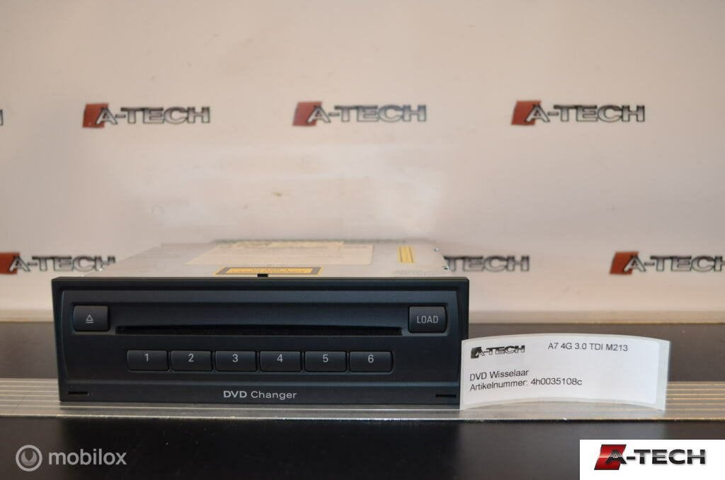 DVD Wisselaar Audi A8 A6 A7 4G 4h0035108c  m213, Audi, Gebruikt, Audi, Ophalen of Verzenden